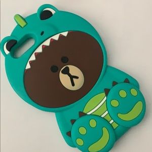 Dino Bear Iphone Case
